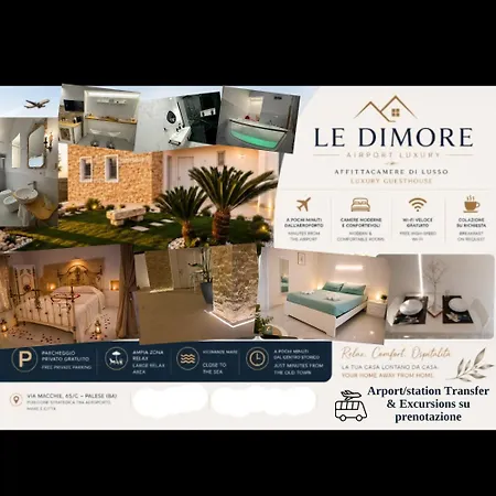ゲストハウス Le Dimore Airport Luxury Con Jacuzzi 3*